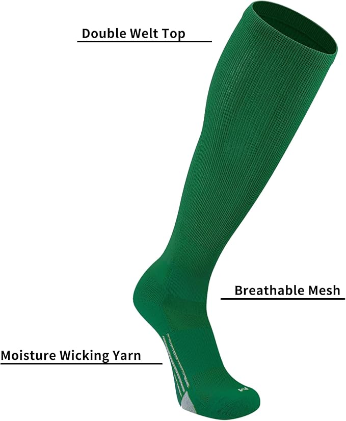 Youth Elite Baseball/Softball Socks & Belt Combo (3 Pairs of Socks with 1 Belt)