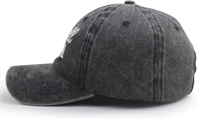 Funny Embroidered Baseball Mom Baseball Cap for Women, Adjustable Cotton Sun Hat for Mama Grandma