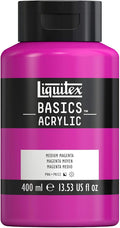 Liquitex BASICS Acrylic Paint, 400ml Bottle, Medium Magenta by Liquitex