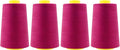 Mandala Crafts 4 Pack of Serger Threads Cones Spools by MandalaCrafts