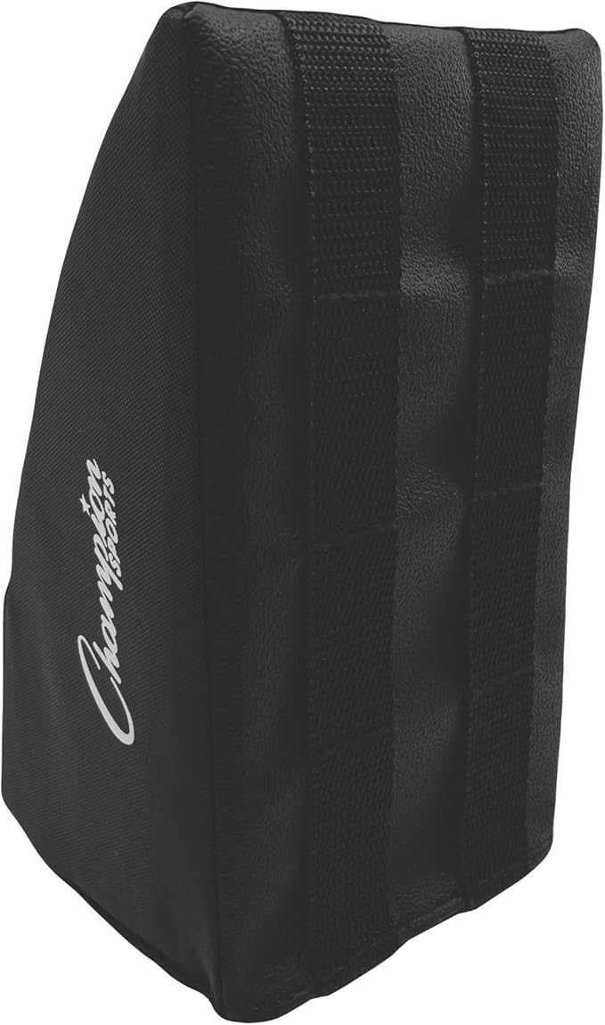 Champion Sports Catcher’s Knee Supports – Durable, Ergonomic Catchers Equipment for Comfort & Knee Protection – 2 Sizes - for Players Under 5”7 and Players Over 5'8"