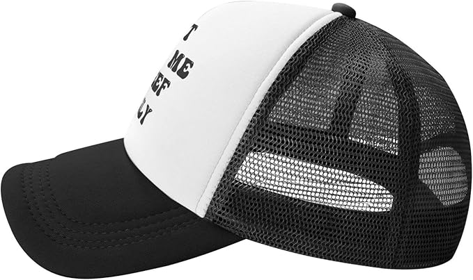 Funny Trucker Hat Funny Gag Gifts Snapback Hat for Adult Humor Fishing Cap Adjustable Mesh Sport Baseball Caps for Women Men