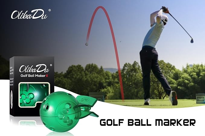 Golf Ball Marker Template for Rapsodo MLM2PRO Mobile Launch Monitor