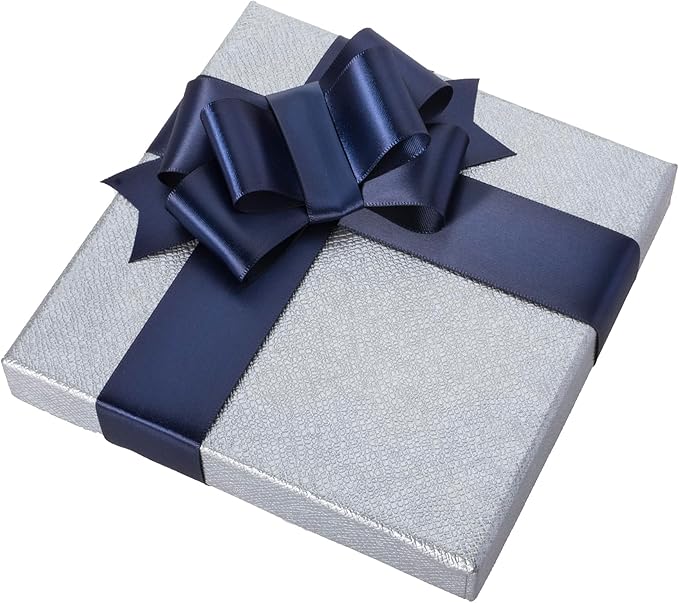 1-1/2 Inch Navy Blue Ribbon, 50 Yards Craft Polyester Satin Ribbon Perfect - Image 4