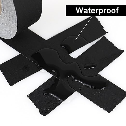 BOMEI PACK Black Gaffer Tape, Matte Non-Reflective, 1inch x 30yds No Residue - Image 5