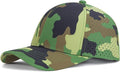 VOBOOM Men Quick Dry Baseball Cap Laser Cut Mesh Ball Curved Brim Snapback Hat