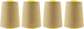 Mandala Crafts 4 Pack of Serger Threads Cones Spools by MandalaCrafts