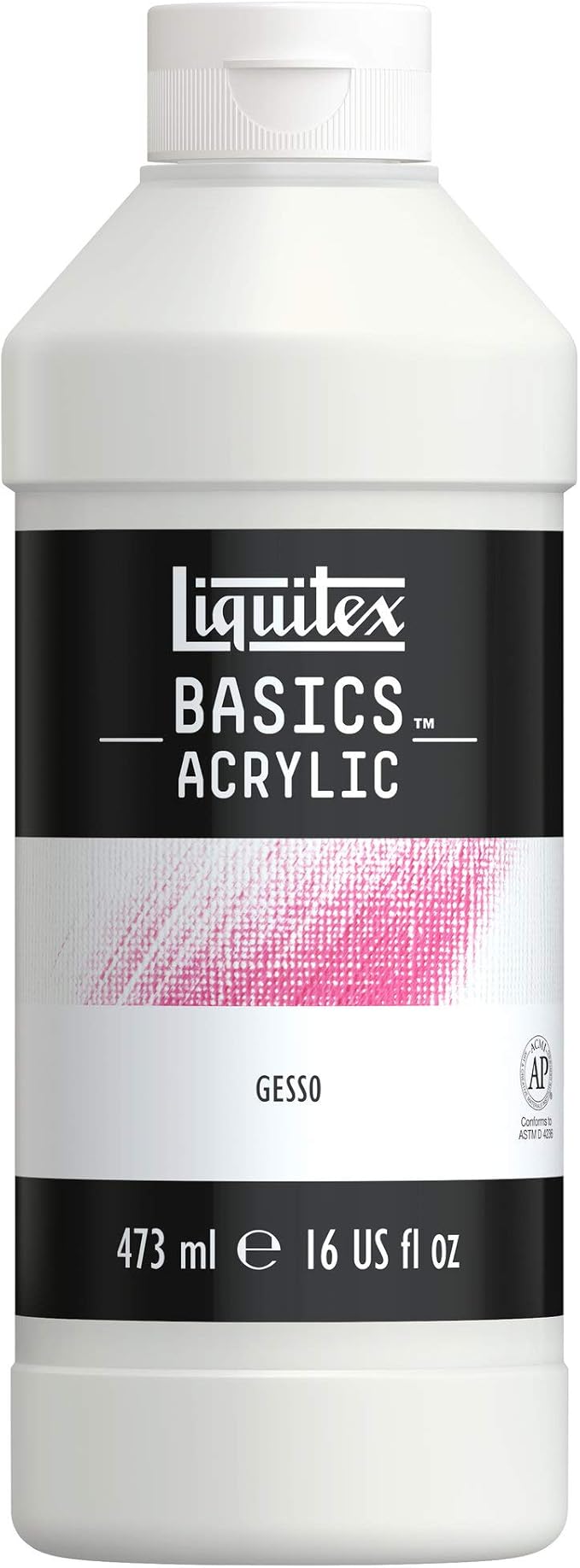 Liquitex BASICS Acrylic Paint, 250ml Tube, Titanium White + Liquitex BASICS - Image 2