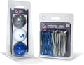 Team Golf NFL Kansas City Chiefs 3 Golf Balls and 50 Golf Tees Logo Imprinted Golf Balls (3 Count) & 2-3/4" Regulation Golf Tees (50 Count), Multi Colored