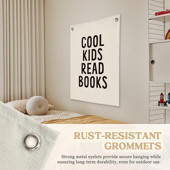 Reading Corner Decor for Classroom, Reading Nook for Kids, Cool Kids Read Books - Image 6