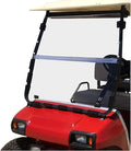 ECOTRIC Clear Windshield Compatible with 2000.5-UP Club Car DS Golf Cart Fold Down