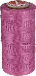uxcell Flat Leather Sewing Waxed Thread, 140m / 153 Yards Polyester Wax String by uxcell