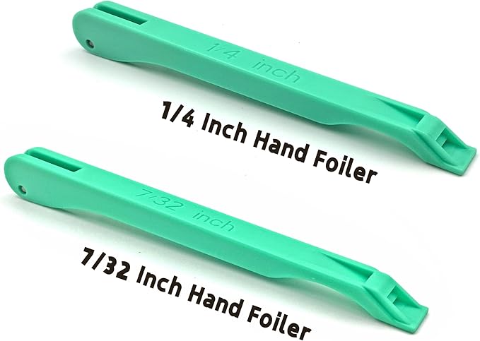 Copper Foil Hand Foiler for Stained Glass, 7/32" and 1/4" Hand Foiler Tool Kits - Image 2