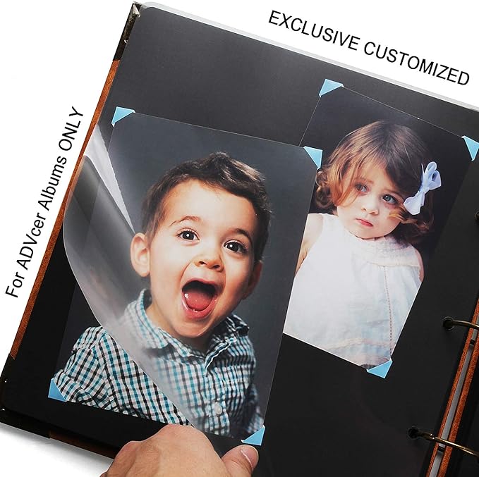 30 Sheets 9.84 x 10.24" Clear Insert Page Protectors Film - Image 4
