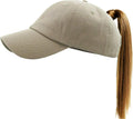 Classic Plain Ponytail Messy High Bun Headwear Adjustable Cotton Trucker Mesh Glitter Hat Baseball Cap