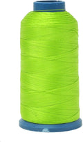 Mandala Crafts Bonded Nylon Thread Lime Green Heavy Duty Sewing Threads by MandalaCrafts