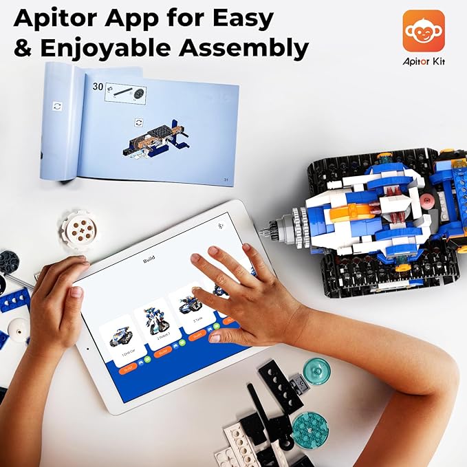 STEM Robot Toy 6-in-1 Robot Building Kit - Image 7