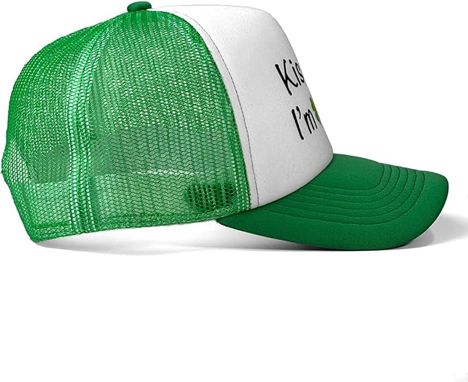 St Patricks Day hat Green Baseball Cap Shamrock Embroidered for man Women Funny