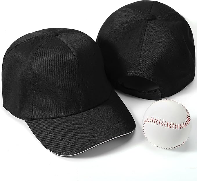 Shyyween Kids Baseball Caps Youth Adjustable Plain Baseball Hats Cotton Blank Hats Bulk for Girls Boys Sport Team