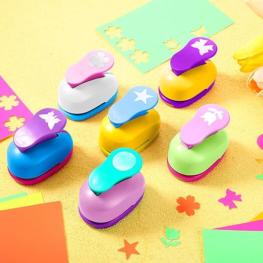 CHENGU 16 Pcs Craft Holes Punch Paper Punchers Scrapbook Punches - Image 4