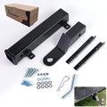 Golf Cart Hitch, Trailer Hitch with 2 Inch Receiver, High-Strength Universal Fit,Trailer Kit for Club Car, Ezgo, Yamaha Golf Cart Back Seat Footrest