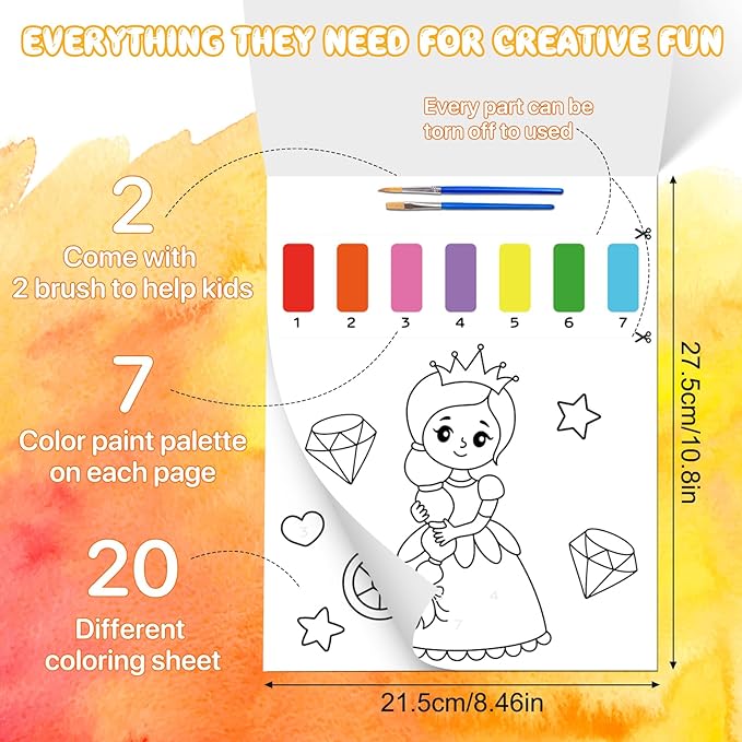 Paint with Water Coloring Books - Image 3