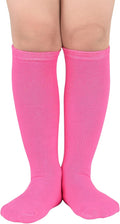 American Trends Kids Toddler Soccer Socks Youth Baseball Softball Football Socks Knee High Accessories for Girls