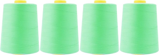 Mandala Crafts 4 Pack of Serger Threads Cones Spools by MandalaCrafts
