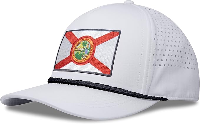 Performance Golf Hat – Adjustable Snapback Trucker Baseball Cap for Men & Women - Jetset Series