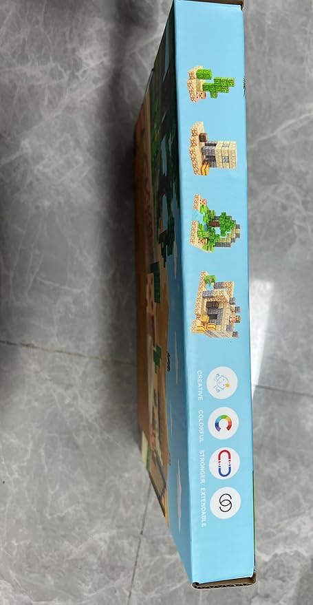 Large Magnetic Blocks Kids Toys, Sensory Learning Toys, Mine Magworld Building - Image 12