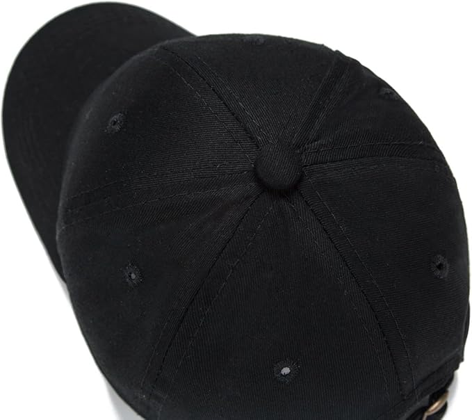 Edoneery Baseball Cap for Kids-Adjustable Washed Cotton Golf Toddler Hat for Boys & Girls