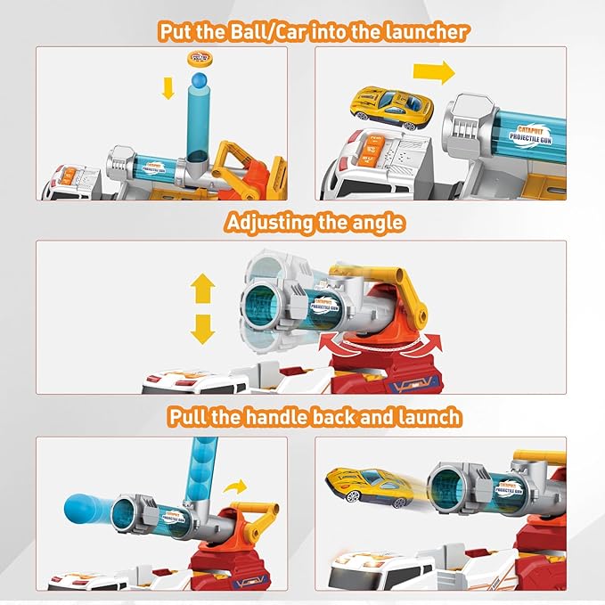 Dwi Dowellin Truck Toys for Kids, - Image 8