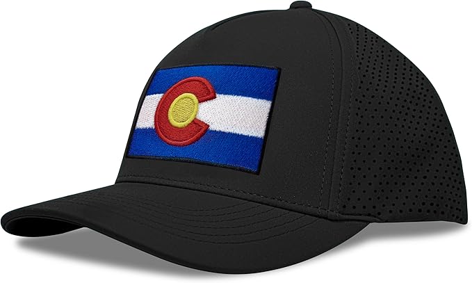 Performance Golf Hat – Adjustable Snapback Trucker Baseball Cap for Men & Women - Jetset Series