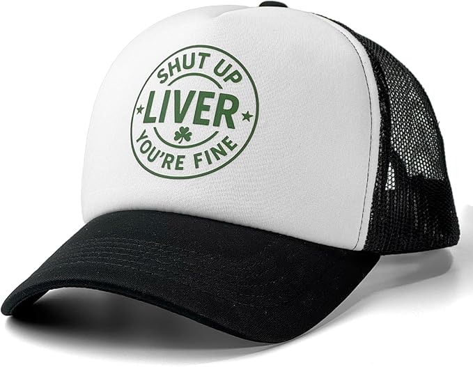 St Patricks Day hat Green Baseball Cap Shamrock Embroidered for man Women Funny
