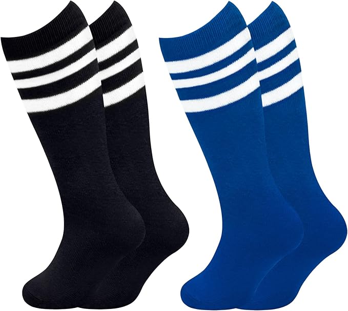 qikqik Toddler Soccer Socks Kids Soccer Socks Boys Baseball Sock Youth Football Sock Girls Softball Accessories Team Sports