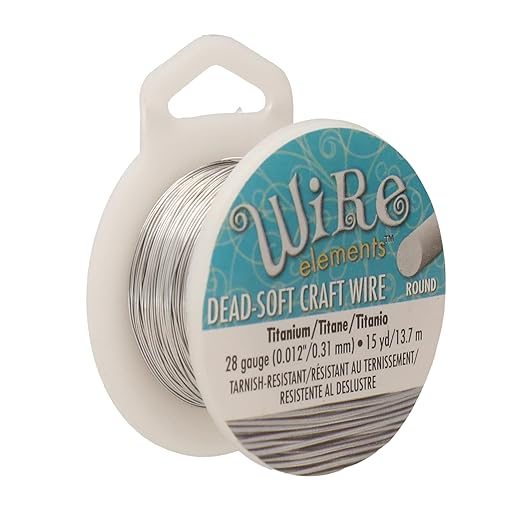 The Beadsmith Wire Elements Craft Wire – Tarnish Resistant, Soft Temper by TheBeadsmith