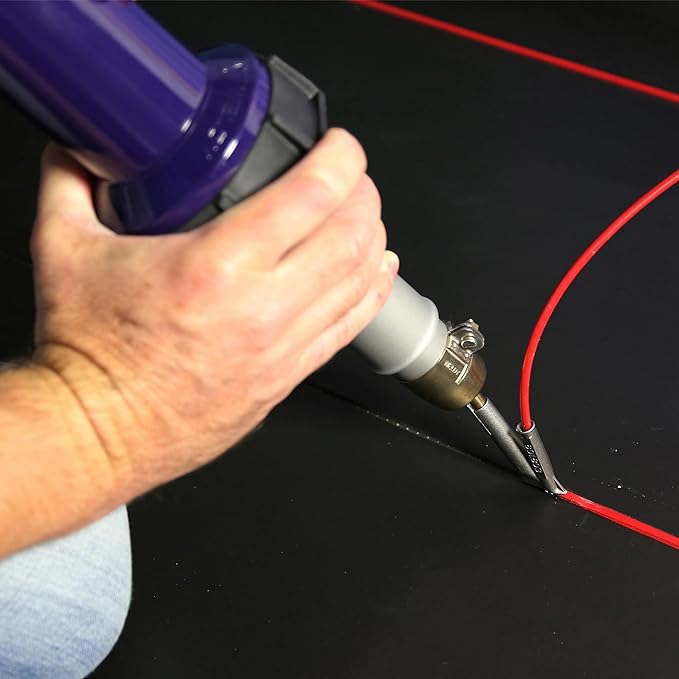 1600w Hot Air Torch Plastic Welding Gun Welder Pistol Flooring Tools Flooring - Image 4