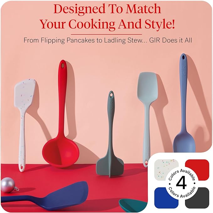 GIR: Get It Right 5-Piece Silicone Essentials Kitchen Utensils Set - Image 6