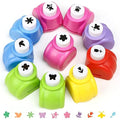 LOVEINUSA 10 PCS Flower Shaped Craft Hole Punch Set by LOVEINUSA