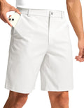 G Gradual Men's Golf Dress Shorts 5"/ 7"/ 9" Stretch Casual Work Flat Front Shorts for Men with 3 Pockets Quick Dry