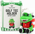 Animal Caddy Golf Tee Holder, Includes 8 Golf Tees, Fun Golf Accessory for Men & Women, Golf Gift