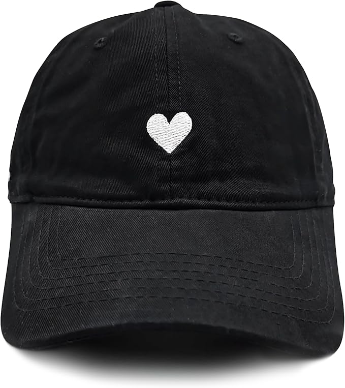 Atticus Poetry Hat, Embroidered Brushed Cotton Women’s Baseball Hat Unisex Fit, Adjustable One Size