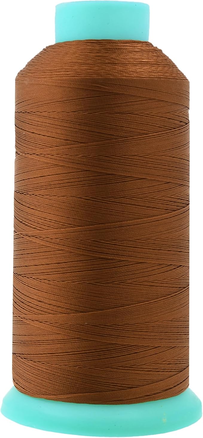 Mandala Crafts Bourbon Brown Heavy Duty Thread by MandalaCrafts