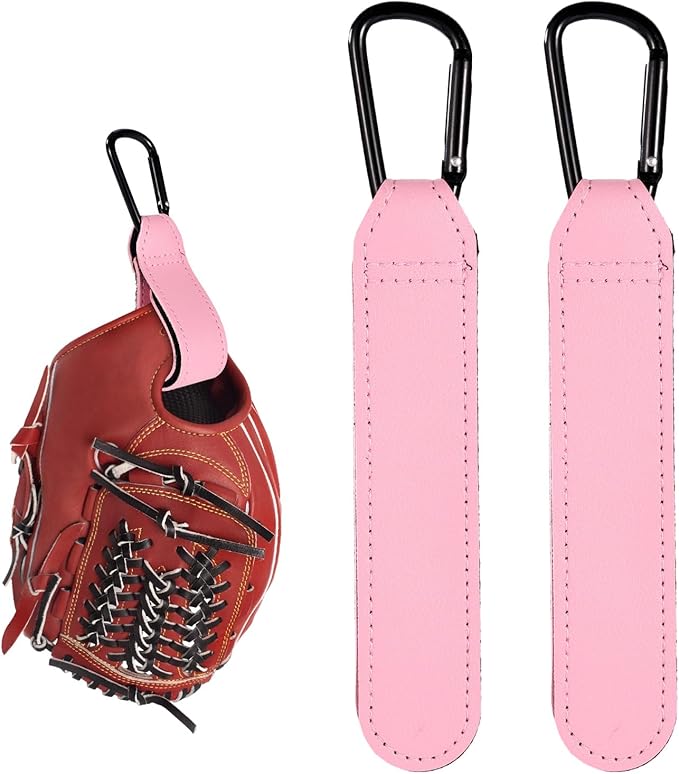 Adjustable Baseball Glove Clip, Adjustable Baseball Glove Holder for Bag with Hanging Loops Sports Training Gear Organization Clip Bag Tool for Drying Charms Team Gifts