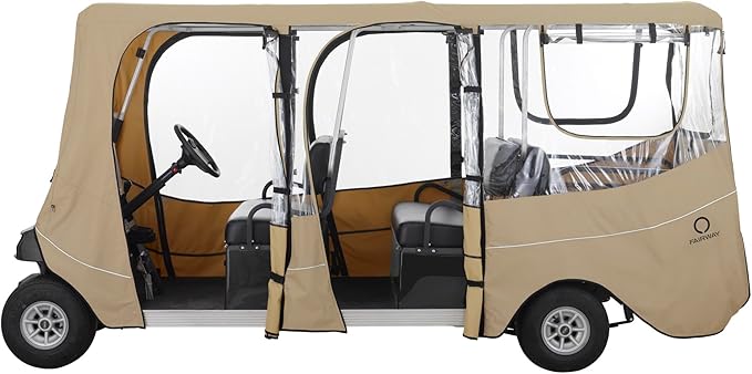 Classic Accessories Fairway Golf Cart Deluxe Enclosure