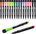 Browill Magnetic Dry Erase Markers, Fine Tip Low Odor Whiteboard Markers by Browill