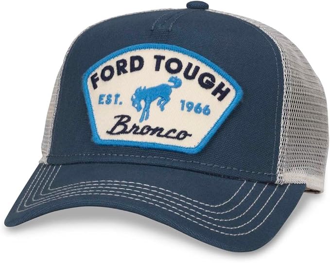 AMERICAN NEEDLE Ford Bronco Patch Unisex Adjustable Snapback Baseball Hat