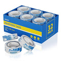 Blue Painters Tape 1.5 Inch Bulk, 32 Roll Painting Tape Blue Masking by Peoin