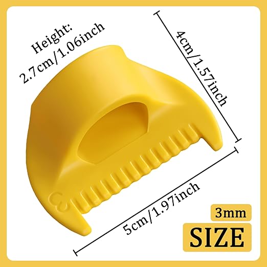 2 PCS 3mm Edge Lock Seam Guide, Mini Sewing Finger Ruler - Image 2