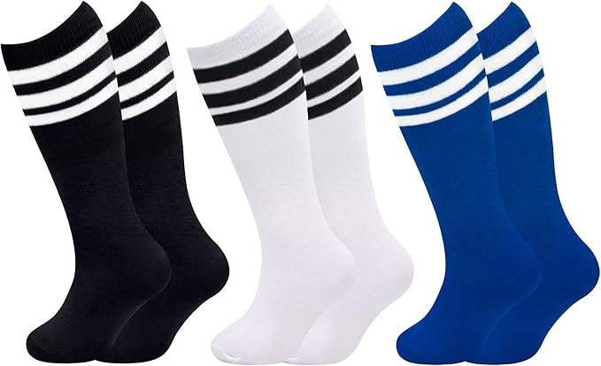 Olreco Toddler Soccer Socks Kids Baseball Socks Youth Softball Sock for Girls Boys Football Sock Boys Athletic Accessories